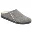 Birkenstock Zermatt Wool Felt Shearling Slipper Herringbone/ Grey (Women's)