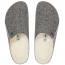 Birkenstock Zermatt Wool Felt Shearling Slipper Herringbone/ Grey (Women's) 2
