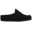 Birkenstock Naples Wrapped Loafer Clog Black Suede (Women's) 1