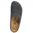 Birkenstock Amsterdam Wrapped Clog Charcoal Suede (Women's) 3