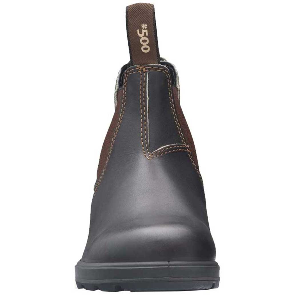 Blundstone 500 Classic Stout Brown Leather Boot - Free Shipping!