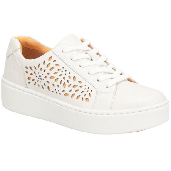 Born Mira Lazer Platform Sneaker White (Women's)