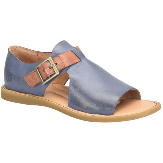 Born Ivey Sandal Navy/ Brown (Women's)