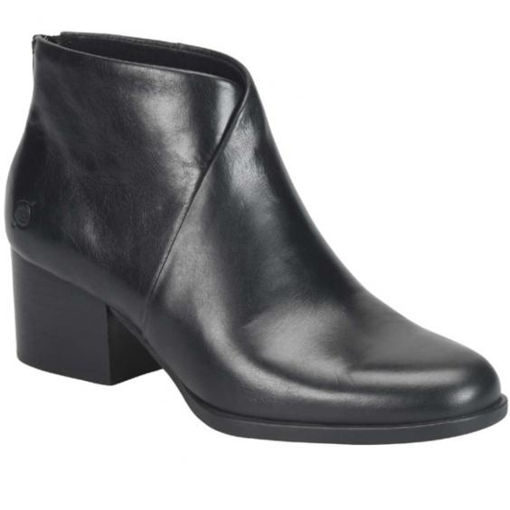 Born Kalie Heeled Bootie Black (Women's)