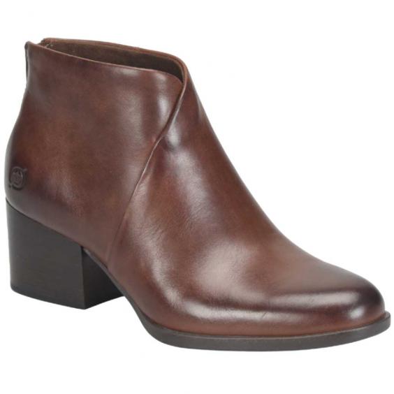 Born Kalie Heeled Bootie Tan Bourbon (Women's)