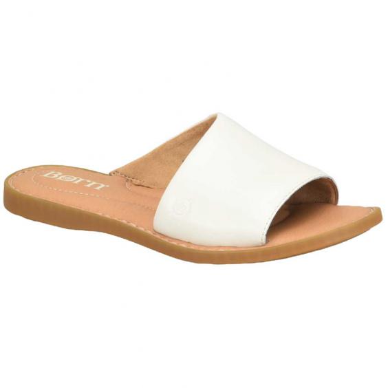 Born Izabel Slide Sandal Cream Panna (Women's)