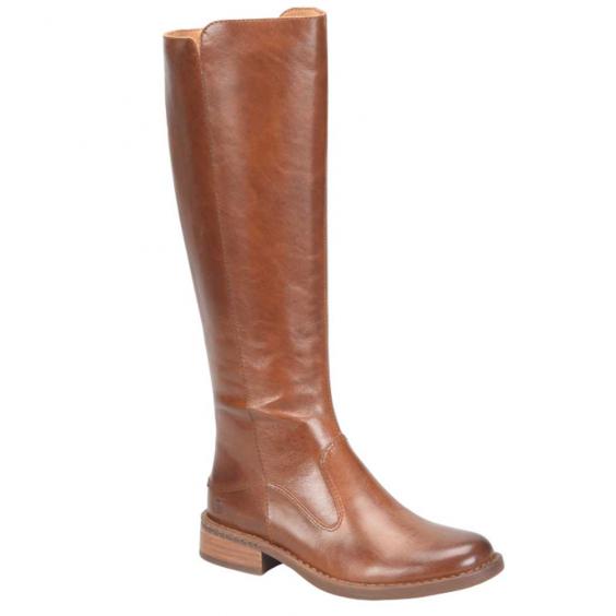 Born Campbell Tall Boot Tan Full Grain (Women's) Born Campbell Tall Boot Tan Full Grain (Women's)