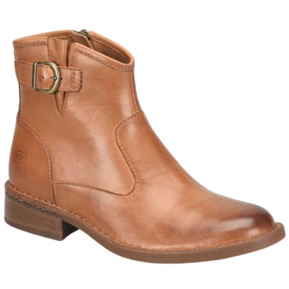 Born Charlie Bootie Tan Full Grain (Women's) Born Charlie Bootie Tan Full Grain (Women's)