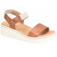 Born Kyla Wedge Sandal Brown (Women's)