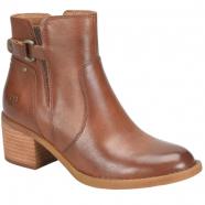 Born Reis Heeled Boot Cuero Brown (Women's)