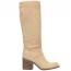 Born Thea Tall Boot Natural Dijon (Women's) 1