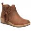 Born Vaughn Wedge Bootie Brown (Women's)