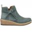 Born Vaughn Wedge Bootie Teal (Women's) 1