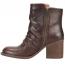 Born Toni Heeled Bootie Dark Brown (Women's) 2