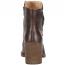 Born Toni Heeled Bootie Dark Brown (Women's) 5