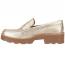 Born Carrera Platform Loafer Light Gold (Women's) 2