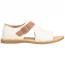 Born Ivey Sandal White/ Brown (Women's) 1