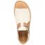 Born Ivey Sandal White/ Brown (Women's) 3