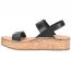 Born Sloan Platform Sandal Black (Women's) 2