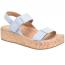 Born Sloan Platform Sandal Light Blue (Women's)