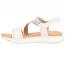 Born Mady Sandal White/ Natural (Women's) 2