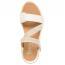 Born Mady Sandal White/ Natural (Women's) 3