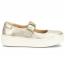 Born Mira MJ Sneaker Light Gold Panna Cotta (Women's) 1