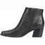 Born Aiken Heeled Boot Black Snake (Women's) 2