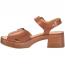 Born Bella Platform Heel Sandal Dark Tan (Women's) 2