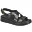 Born Victoria Wedge Sandal Black (Women's)
