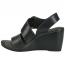 Born Sapphire Wedge Sandal Black (Women's) 2