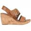 Born Sapphire Wedge Sandal Tan (Women's) 1
