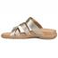 Born Shawna Slide Sandal Gold (Women's) 2
