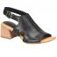 Born Swinton Heeled Sandal Black (Women's)