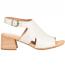 Born Swinton Heeled Sandal White Ivory (Women's) 1