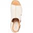 Born Swinton Heeled Sandal White Ivory (Women's) 3