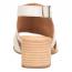 Born Swinton Heeled Sandal White Ivory (Women's) 5