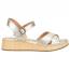 Born Cannes Wedge Sandal Light Gold (Women's) 1