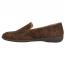 Born Fawn Loafer Chocolate Castagno Suede (Women's) 2