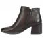 Born Lisbet Bootie Chocolate Castagno Full Grain (Women's) 2