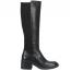 Born Violette Tall Boot Black Combo (Women's) 1