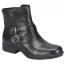 Born McGee Ankle Boot Black Full Grain (Women's)