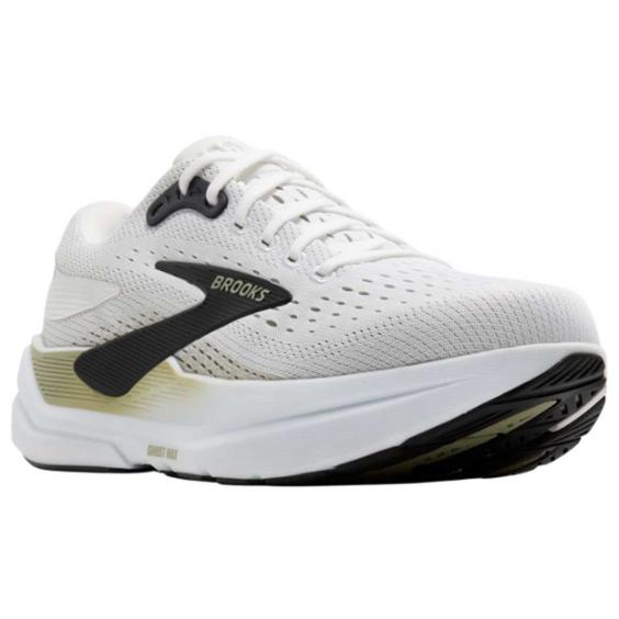 Brooks Ghost Max 3 Runner Bright White/ Tea/ Black (Men's)