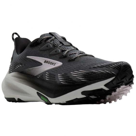 Brooks Ghost Trail Sneaker Poppy Seed/ Black/ Pink (Women's)