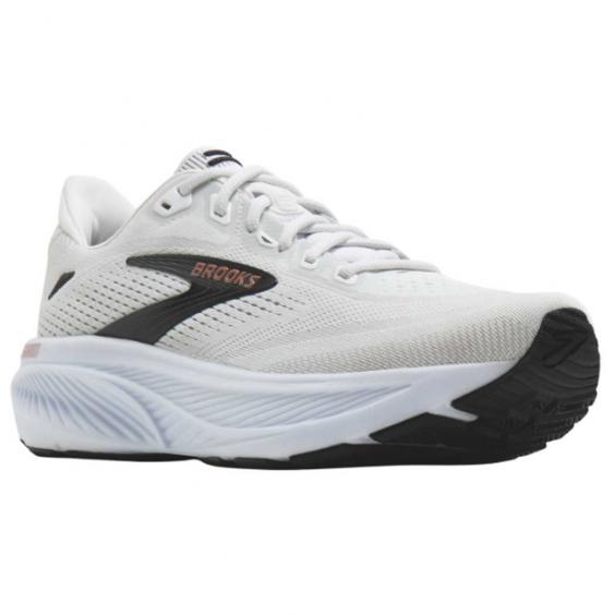 Brooks Ghost 18 Sneaker White/ Black/ Rose Gold (Women's)