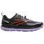 Brooks Cascadia 18 Trail Runner Ebony/ Sweet Lavender/ Copper (Women's) 1