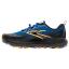 Brooks Cascadia 18 Trail Runner Blue Sapphire/ Black/ Orange (Men's) 2