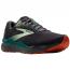 Brooks Ghost 16 Sneaker Blackened Pearl/ June Bug/ Green (Men's)