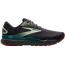 Brooks Ghost 16 Sneaker Blackened Pearl/ June Bug/ Green (Men's) 1