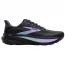 Brooks Ghost 17 Sneaker Grey/ Clearwater/ Purple (Women's) 1